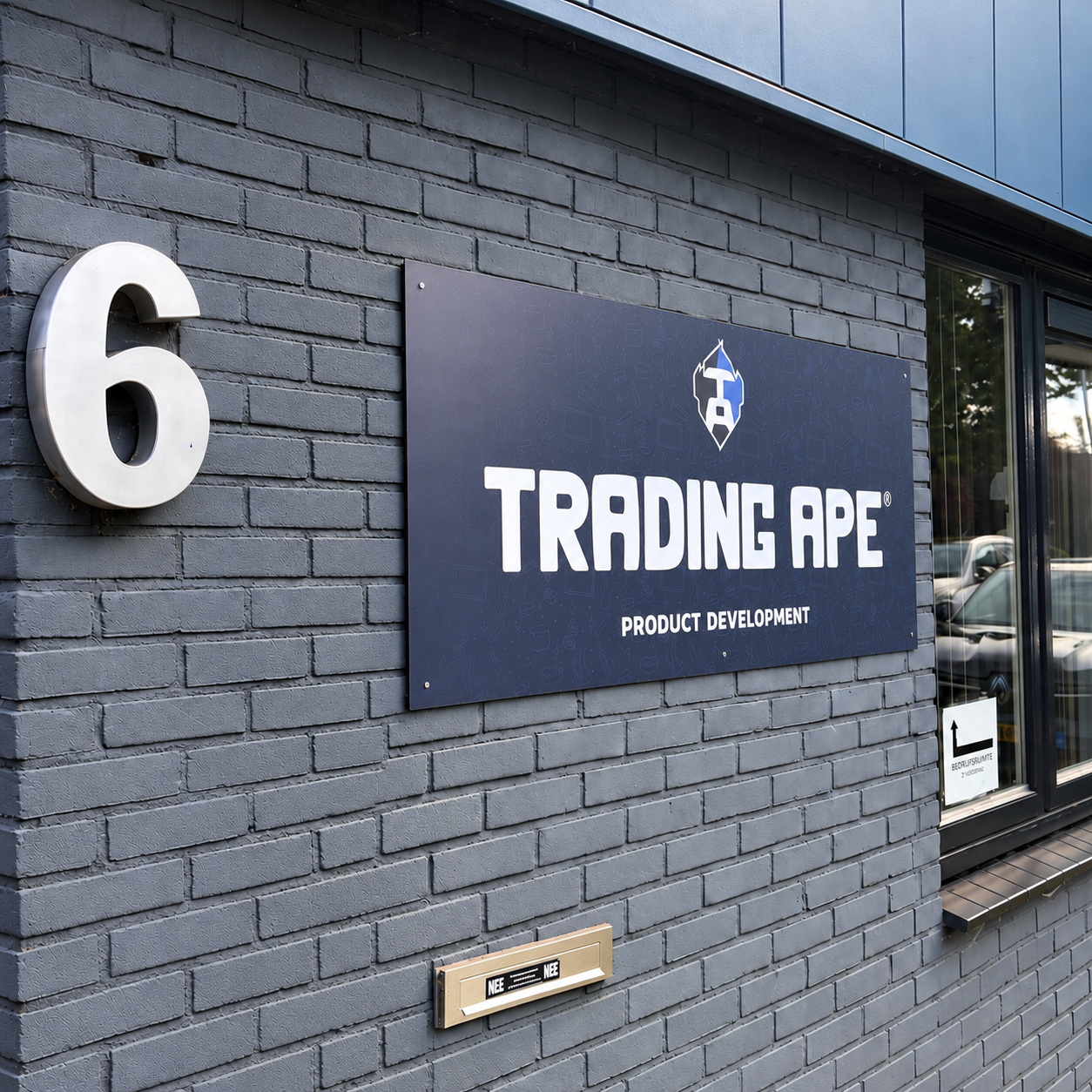 Trading Ape product development office entrance